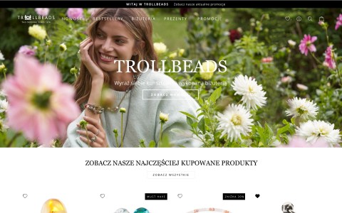 Trollbeads, Biżuteria Trollbeads